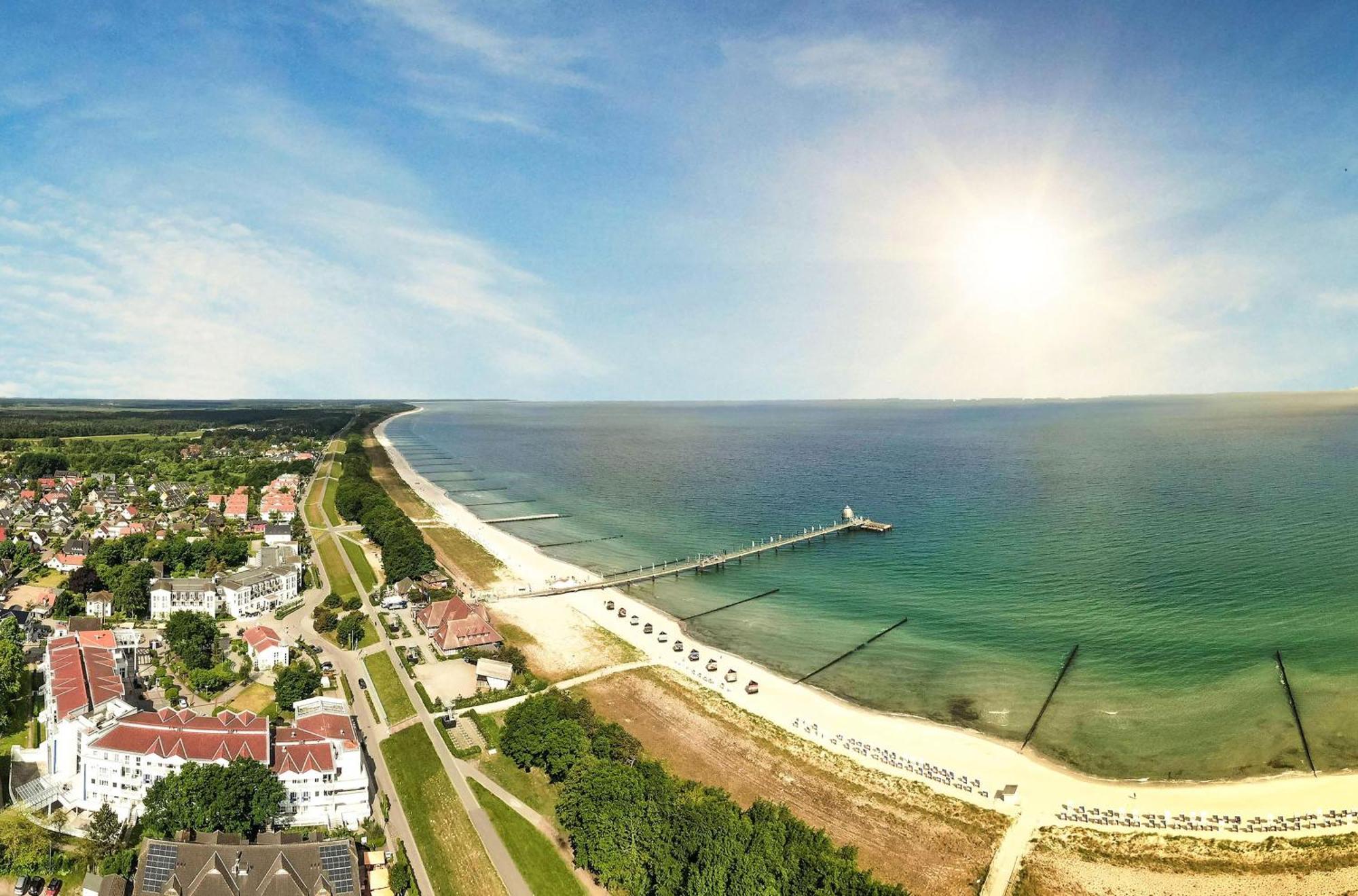 Strandhafer An Der Seebruecke Zingst Kültér fotó