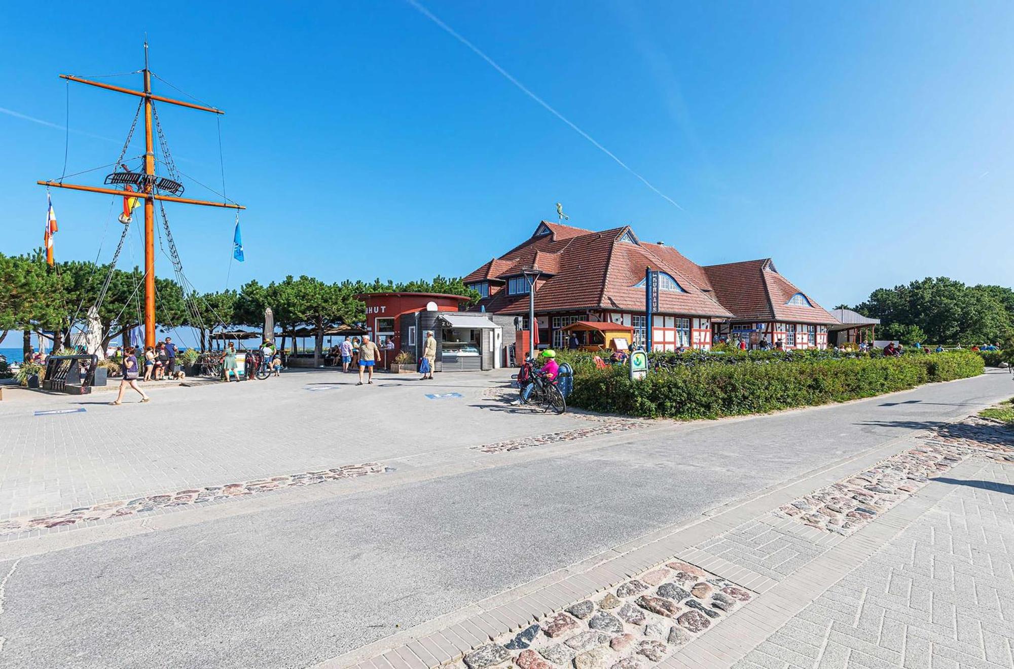 Strandhafer An Der Seebruecke Zingst Kültér fotó