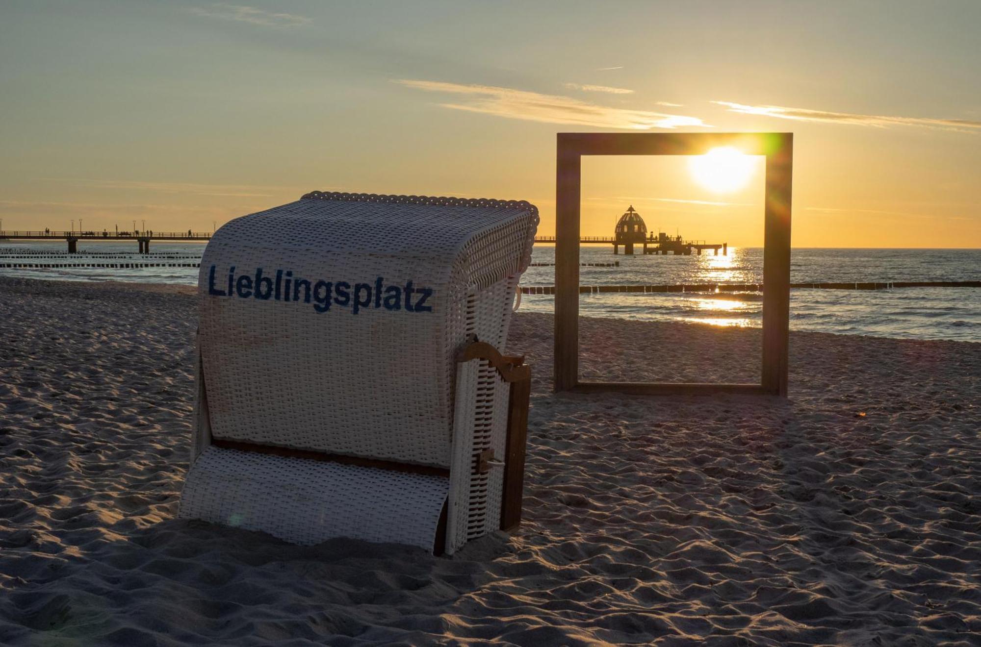 Strandhafer An Der Seebruecke Zingst Kültér fotó